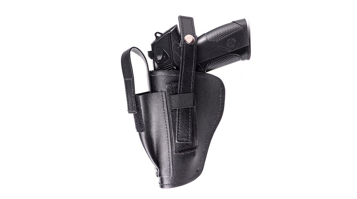 accessory for guns - leather belt holsters