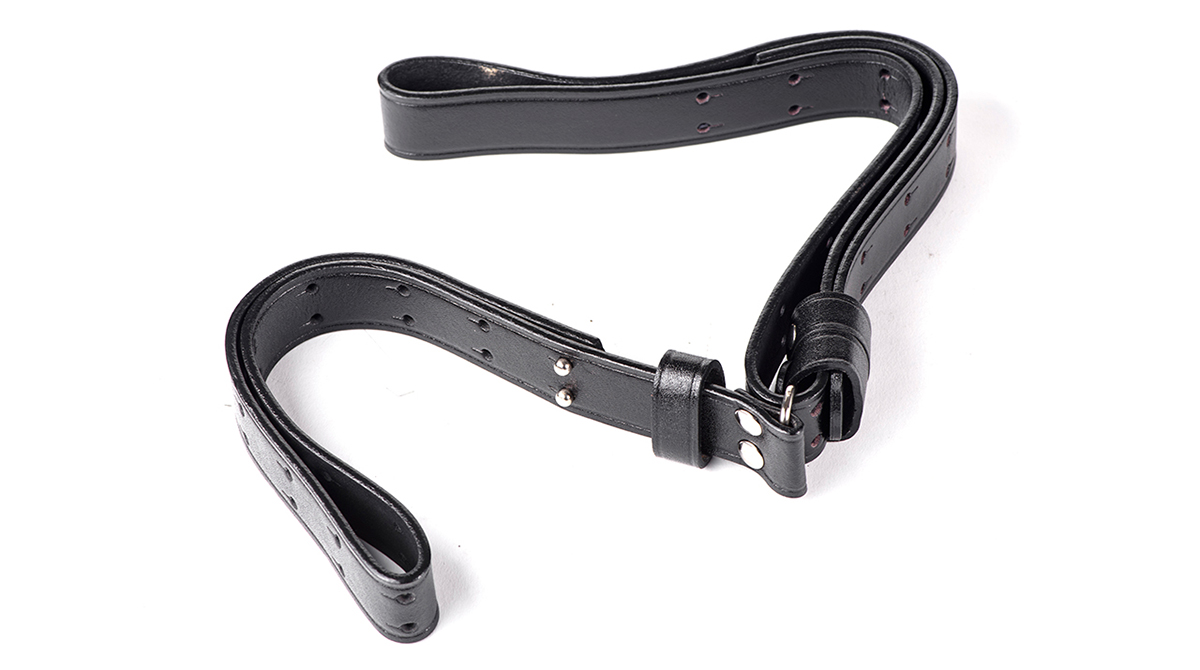 leather gun strap for shooting