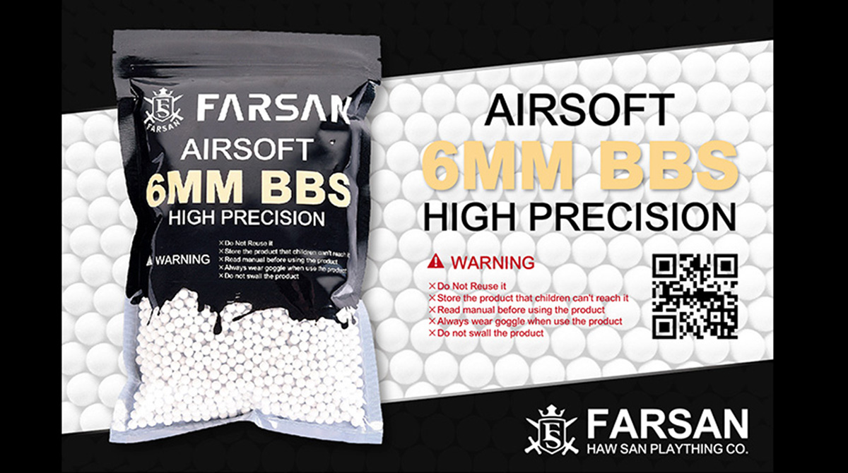 HWASAN High Grade Precision 6mm Airsoft BBs